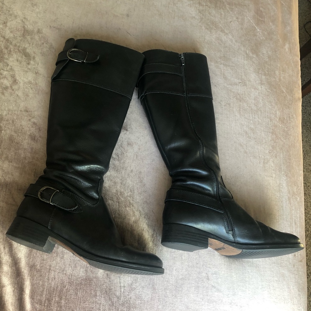 Aldo black EUC tall boots
